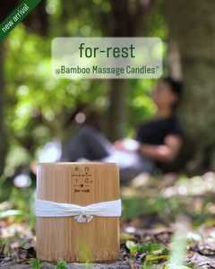 | for-rest | @Bamboo Massage Candles
